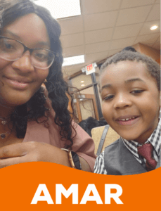 Amar and his mom received compassionate care to equip them with the tools needed to attend church together without challenging behaviors.